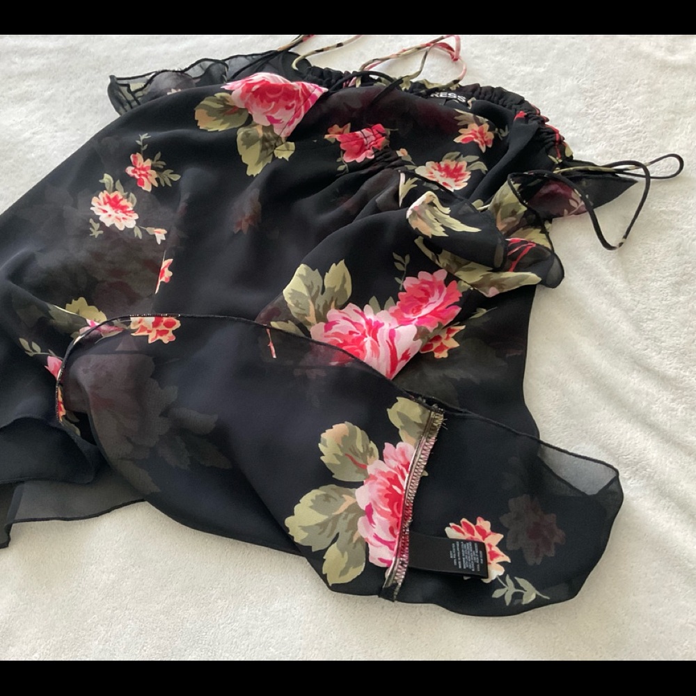 Express  blouse floral woman’s - Picture 6 of 12